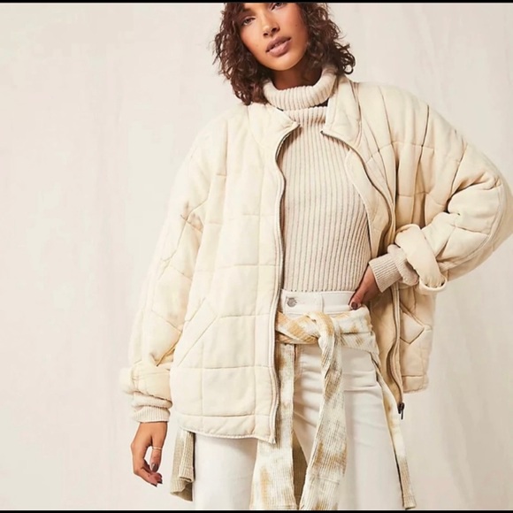 Free People Jackets & Blazers - FP Dolman Quilted Jacket
